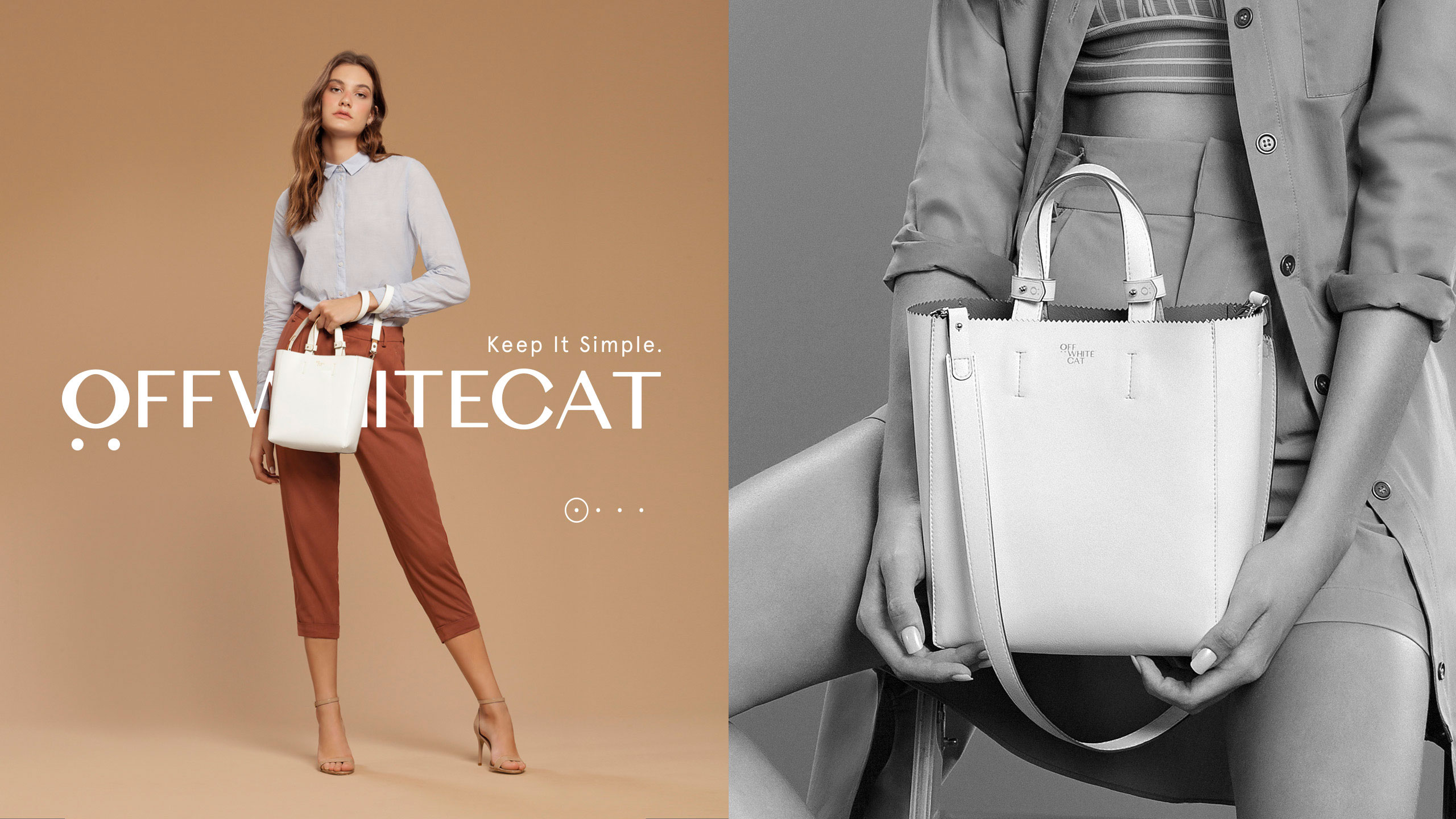 estudio de design carpintaria para Off White Cat imagem campanha